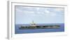 Uss Nimitz Transits the Mediterranean Sea-null-Framed Photographic Print