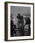 USS Peto Submarine Easing in to the Dock-Charles E^ Steinheimer-Framed Photographic Print