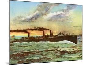 Uss 'Porter, American Torpedo Boat, 1898-null-Mounted Giclee Print