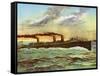Uss 'Porter, American Torpedo Boat, 1898-null-Framed Stretched Canvas