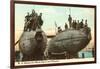 USS Submarines Shark and Porpoise-null-Framed Art Print