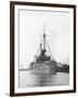 USS Texas in the Norfolk Navy Yard-null-Framed Photographic Print