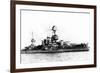 USS Texas Ship-Lantern Press-Framed Premium Giclee Print