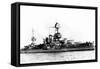 USS Texas Ship-Lantern Press-Framed Stretched Canvas