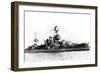 USS Texas Ship-Lantern Press-Framed Art Print