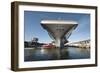 Uss Theodore Roosevelt Pulls Out of Newport News Shipyard-null-Framed Photographic Print