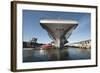 Uss Theodore Roosevelt Pulls Out of Newport News Shipyard-null-Framed Photographic Print