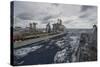 Uss Truxtun Participates in an Underway Replenishment with Usns Patuxent-null-Stretched Canvas