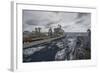 Uss Truxtun Participates in an Underway Replenishment with Usns Patuxent-null-Framed Photographic Print