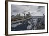 Uss Truxtun Participates in an Underway Replenishment with Usns Patuxent-null-Framed Photographic Print