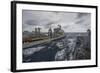 Uss Truxtun Participates in an Underway Replenishment with Usns Patuxent-null-Framed Photographic Print