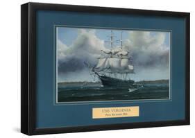 USS Virginia ship Paul R. Hee-null-Framed Poster