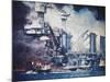 USS West Virginia Pearl Harbor-null-Mounted Photographic Print