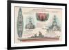 USS Wisconsin - Technical-Lantern Press-Framed Premium Giclee Print