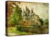 Usse - Fairy Castle Loire' Valley (From My Castle Collection)-Maugli-l-Stretched Canvas