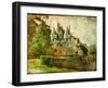 Usse - Fairy Castle Loire' Valley (From My Castle Collection)-Maugli-l-Framed Photographic Print