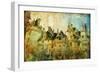 Usse - Fairy Castle Loire' Valley- Picture In Painting Style-Maugli-l-Framed Art Print