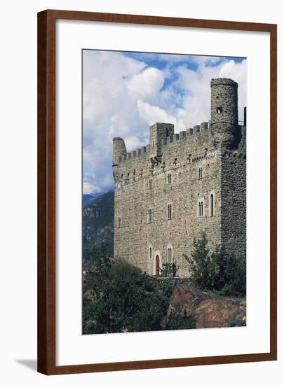 Ussel Castle-null-Framed Giclee Print