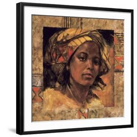 Usseyna-Leslie Clark-Framed Giclee Print