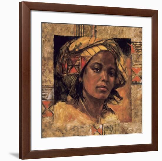 Usseyna-Leslie Clark-Framed Giclee Print