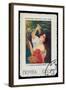 USSR - CIRCA 1973: Stamp Printed by Ussr, Shows KP Bryullov Ita-maxim ibragimov-Framed Art Print