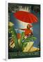 Ussr Health Resorts Intourist Travel Poster-null-Framed Giclee Print