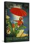 Ussr Health Resorts Intourist Travel Poster-null-Framed Stretched Canvas