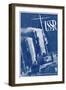 USSR in Construction. Cover Design, 1933-1934-El Lissitzky-Framed Giclee Print