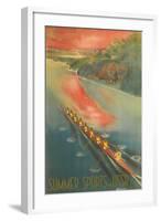 Ussr Summer Sports Poster-null-Framed Art Print