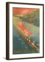 Ussr Summer Sports Poster-null-Framed Art Print