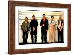 Usual Suspects, 1995, in Police Lineup Seance D'Identification-null-Framed Photo