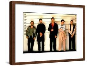 Usual Suspects, 1995, in Police Lineup Seance D'Identification-null-Framed Photo