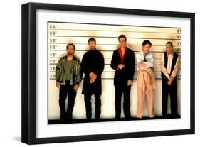 Usual Suspects, 1995, in Police Lineup Seance D'Identification-null-Framed Photo