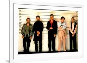 Usual Suspects, 1995, in Police Lineup Seance D'Identification-null-Framed Photo