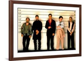 Usual Suspects, 1995, in Police Lineup Seance D'Identification-null-Framed Photo