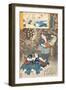 Usugumo (No. 19 Wisps Of Cloud)-Kuniyoshi Utagawa-Framed Art Print