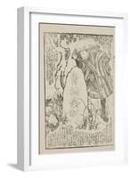 Utagailustración De La Novela De Tamegawa Shunsui Jidai Kagami (La Era Del Espejo), 1865-Wakasaya Yoichi-Framed Giclee Print