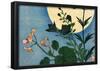 Utagawa Hiroshige Autumn Flowers Full Moon-null-Framed Poster