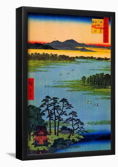 Utagawa Hiroshige Benten Shrine-null-Framed Poster