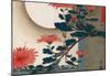 Utagawa Hiroshige Chrysanthemums-null-Mounted Poster