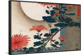 Utagawa Hiroshige Chrysanthemums-null-Framed Art Print