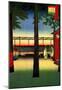 Utagawa Hiroshige Dawn at Kanda Myojin Shrine-null-Mounted Poster