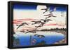 Utagawa Hiroshige Full Moon over Takanawa-null-Framed Poster