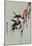 Utagawa Hiroshige Gekka Momo ni Tsubakura Moon Swallows and Peach Blossoms-null-Mounted Poster