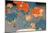 Utagawa Hiroshige Hibiscus-null-Mounted Poster