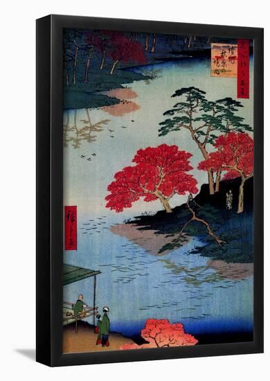 Utagawa Hiroshige Inside Akiba Shrine-null-Framed Poster