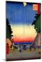 Utagawa Hiroshige Kasumigaseki-null-Mounted Poster