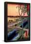 Utagawa Hiroshige Koume Embankment-null-Framed Poster