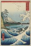 Kiyozumi-Zan Temple in Awa Province, July 1858-Utagawa Hiroshige-Giclee Print