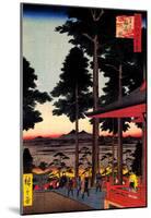 Utagawa Hiroshige Oji Inari Shrine-null-Mounted Poster
